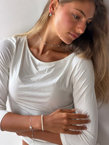 THE BARE EARRINGS SILVER