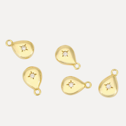 DIY CHARM NECKLACE KITS - GOLD