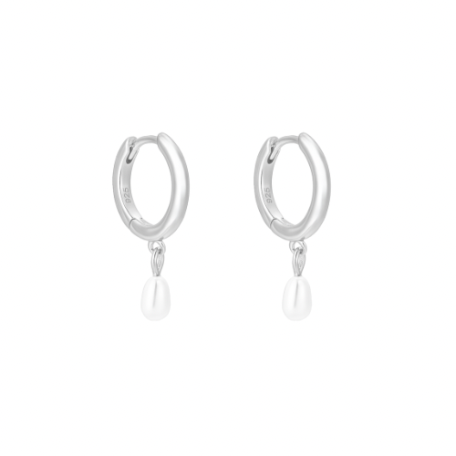 THE BELLE HOOPS SILVER