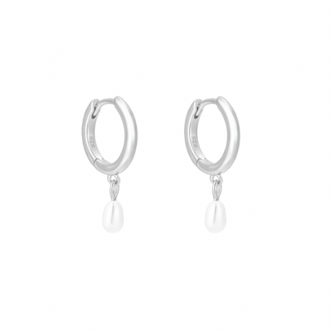 THE BELLE HOOPS SILVER