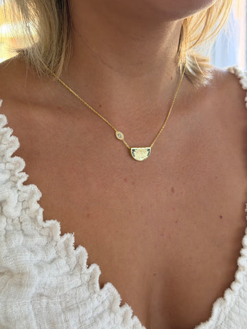 THE AURORA NECKLACE EVIL EYE