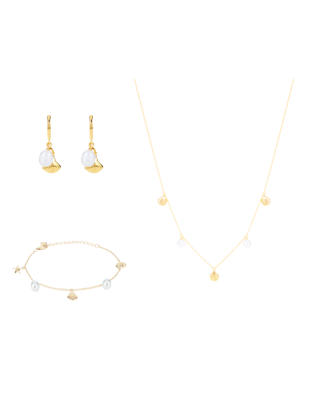 BUNDLES - THE STARFISH NECKLACE SET