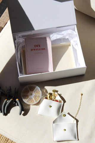 DIY CHARM NECKLACE KITS - GOLD