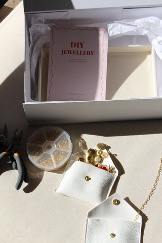 DIY CHARM NECKLACE KITS - GOLD