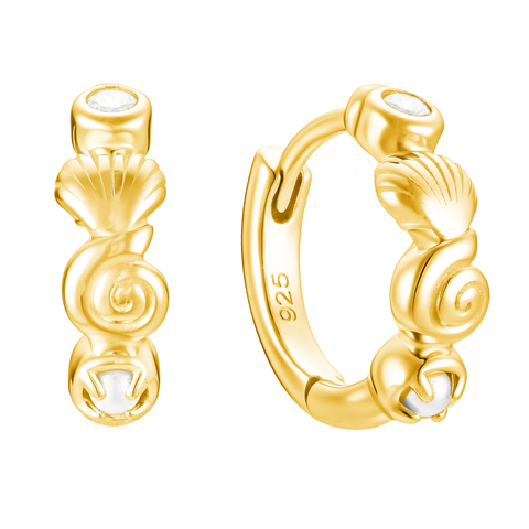 THE SEASHELL EARRINGS