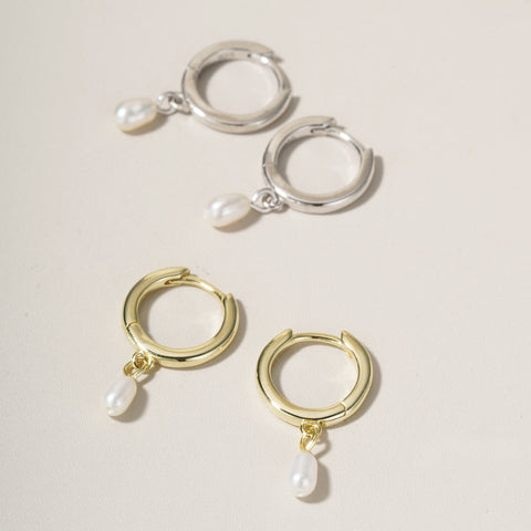 THE BELLE HOOPS SILVER
