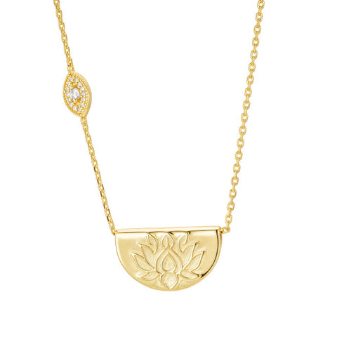 THE AURORA NECKLACE EVIL EYE