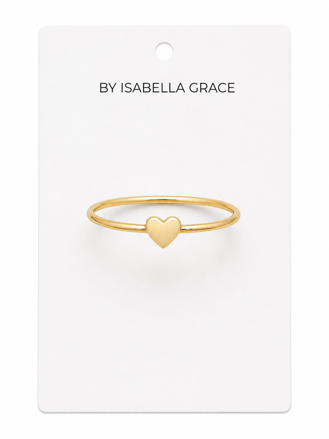 The heart ring size 7