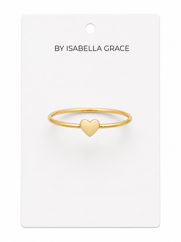 The heart ring size 7