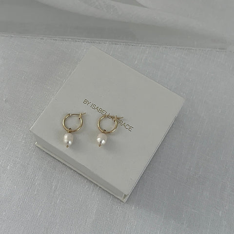 THE POSIE EARRINGS SILVER