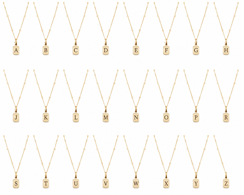 INITAL BUILDER NECKLACE