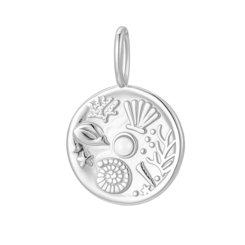 THE OYSTER CHARM SILVER