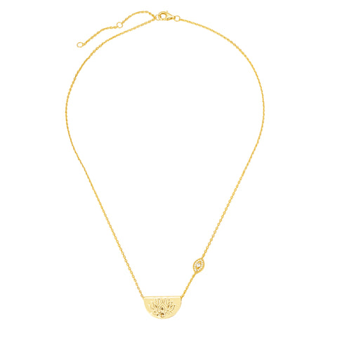 THE AURORA NECKLACE EVIL EYE