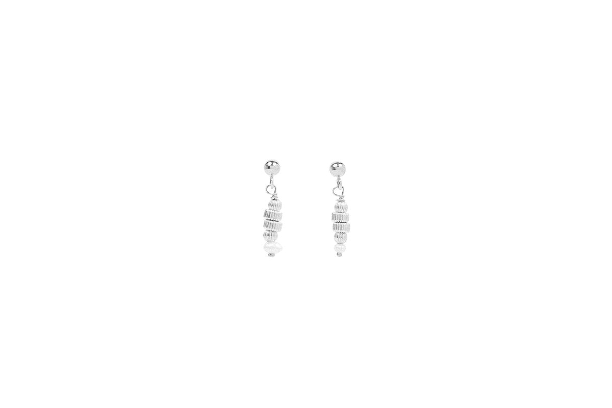 THE ARA EARRINGS SILVER