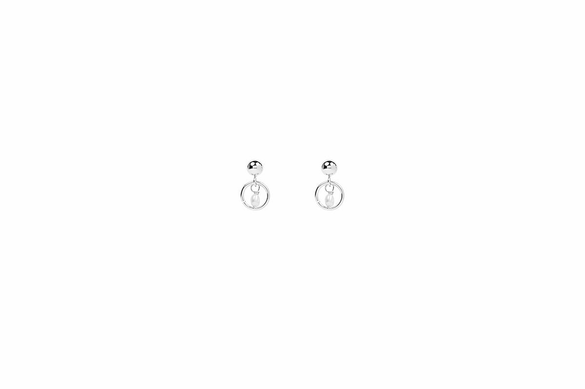 THE CALLA EARRINGS SILVER