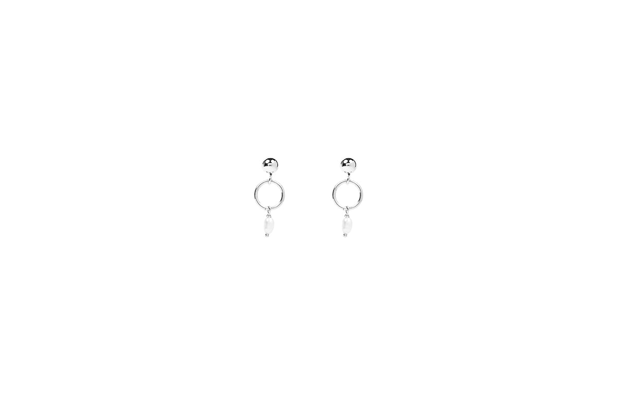 THE ETSE EARRINGS SILVER