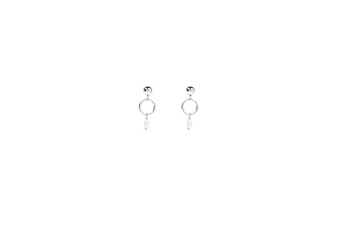 THE ETSE EARRINGS SILVER