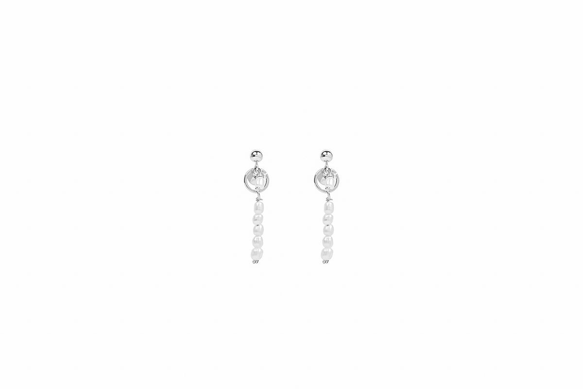THE FAWN EARRINGS SILVER