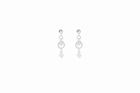 THE KEHLANI EARRINGS SILVER