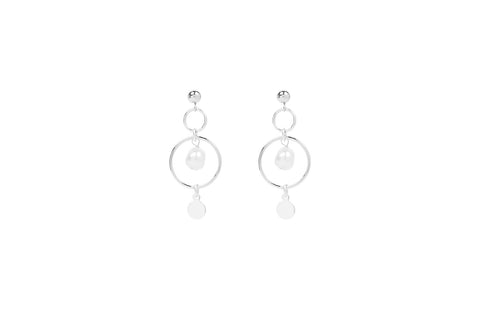 THE MALIAH EARRINGS SILVER