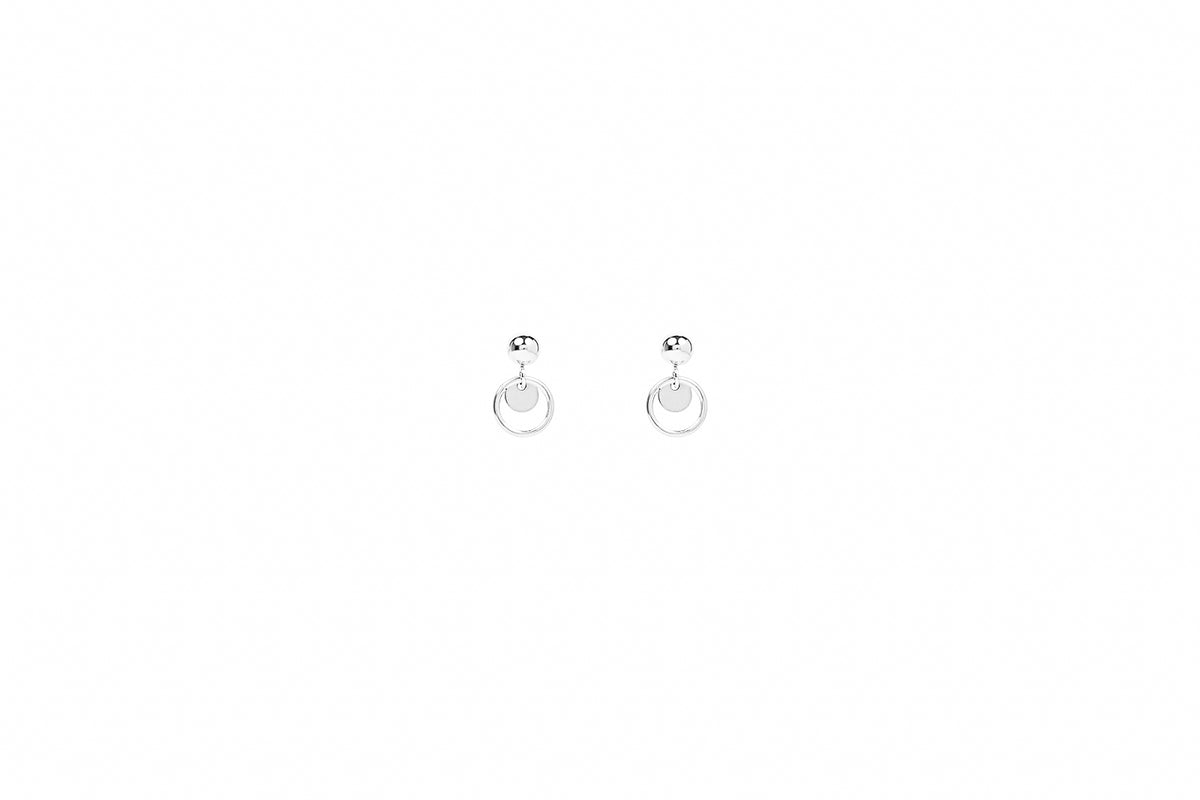 THE NOVA EARRINGS SILVER