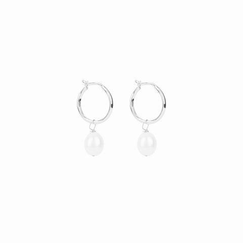 THE POSIE EARRINGS SILVER