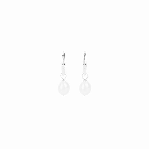 THE POSIE EARRINGS SILVER