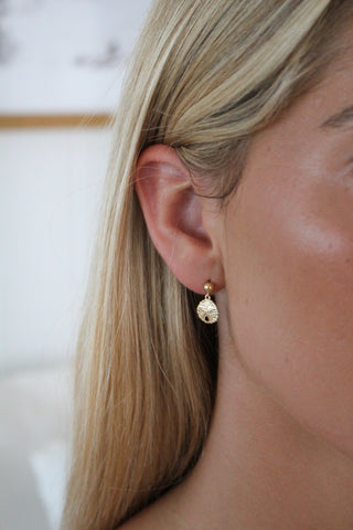 THE SANDDOLLAR EARRINGS