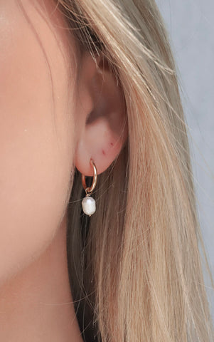 THE POSIE EARRINGS SILVER